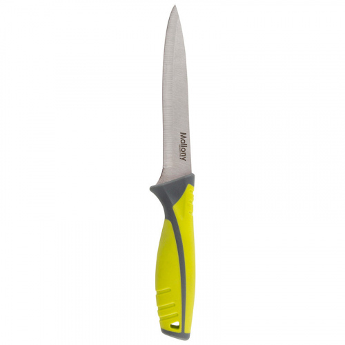 Нож с прорезиненной рукояткой ARCOBALENO MAL-03AR универсальный, 12,7 см (1/24/72)