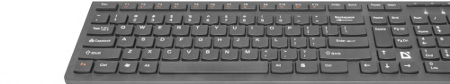 Клавиатура беспроводная DEFENDER UltraMate SM-535 RU, мультимедиа, черная (1/20) (45535) фото 9