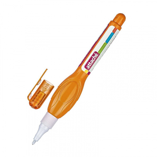 Корректирующая ручка Attache 5 мл с металлическим наконечником цвет ассорти (1/12) фото 5
