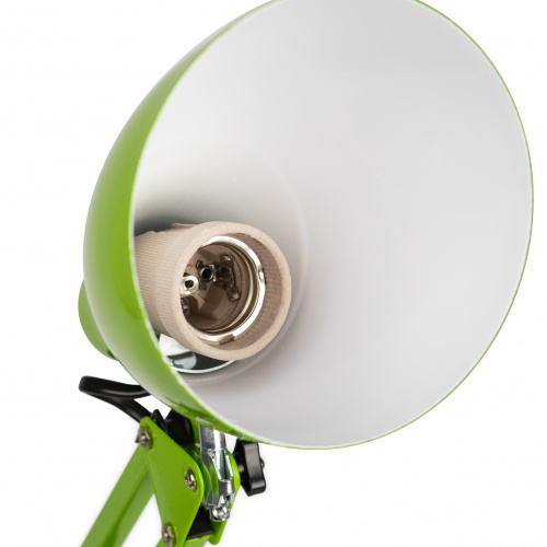 Светильник ЭРА настольный под лампу N-123-E27-40W-GR Е27 с основанием зеленый (1/12) (Б0052756) фото 7