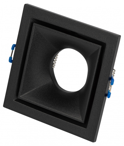Светильник ЭРА встраиваемый алюминиевый KL101 BK MR16 GU5.3 черный (1/100) (Б0055587) фото 8