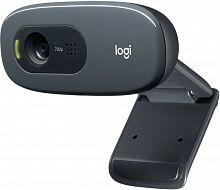 Веб-камера Logitech HD Webcam C270 USB2.0 с микрофоном (960-000999), черный (1/4)