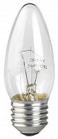 Лампа ЭРА накаливания B36 40Вт Е27 / E27 230В свечка прозрачная цветная упаковка (1/100) (Б0039128)