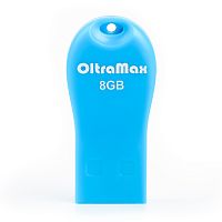 Флеш-накопитель USB  8GB  OltraMax  210  синий (OM-8GB-210-Blue)