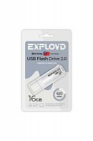 Флеш-накопитель USB  16GB  Exployd  620  белый (EX-16GB-620-White)