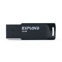 Флеш-накопитель USB  16GB  Exployd  560  чёрный (EX-16GB-560-Black)