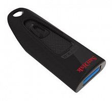 Флеш-накопитель USB 3.0  64GB  SanDisk  Ultra  чёрный (SDCZ48-064G-U46)