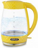 Чайник электрический Kitfort KT-6123-5 2л. 2200Вт желтый
