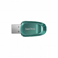 Флеш-накопитель USB 3.2  128GB  SanDisk  Ultra Eco  морская волна (SDCZ96-128G-G46)