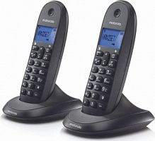 Р/Телефон Dect Motorola C1002LB+ черный