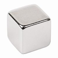 Магнит неодимовый REXANT куб 10*10*10мм сцепление 4,5 кг (Упаковка 2 шт) (1/144)