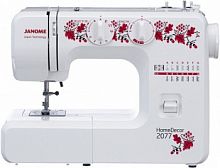 Швейная машина Janome HomeDecor2077 белый/цветы (HOMEDECOR2077)