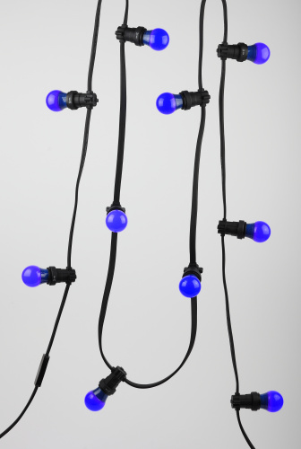 Лампа светодиодная ЭРА STD ERABL50-E27 E27 / Е27 3Вт груша синий для белт-лайт (1/100) фото 7