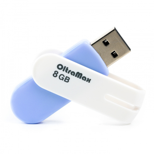 Флеш-накопитель USB  8GB  OltraMax  220  фиолетовый (OM-8GB-220-Violet) фото 3