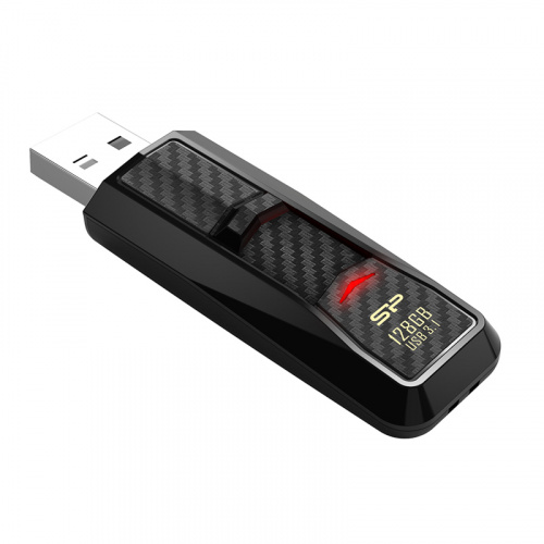 Флеш-накопитель USB 3.0  128GB  Silicon Power  Blaze B50  чёрный (SP128GBUF3B50V1K) фото 6