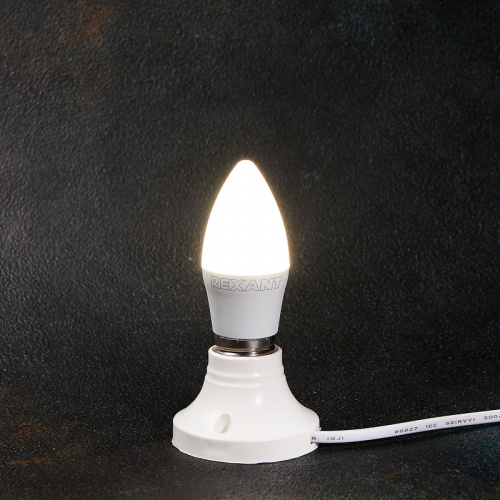 Лампа светодиодная REXANT Свеча CN 11,5 Вт E27 1093 лм 4000 K нейтральный свет (1/10/100) (604-030) фото 2