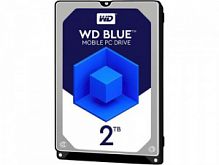 Внутренний HDD  WD  2TB, SATA-III, 5400 RPM,  128 Mb, 2.5'', Mobile, синий