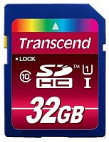 SDHC  32GB  Transcend Class 10 UHS-I
