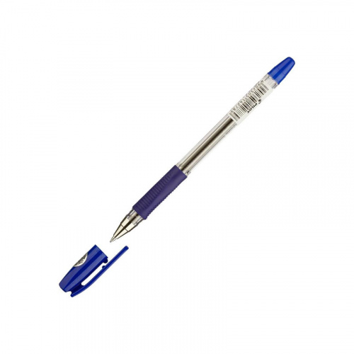 Ручка шариковая PILOT BPS-GP-F резин.манжет. синяя 0, 32мм Япония (1/12) фото 2