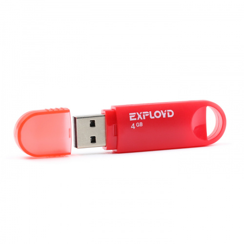 Флеш-накопитель USB  4GB  Exployd  570  красный (EX-4GB-570-Red) фото 3