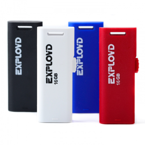 Флеш-накопитель USB  16GB  Exployd  580  красный (EX-16GB-580-Red) фото 6