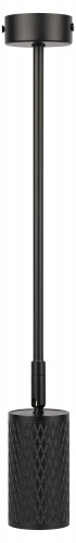 Светильник ЭРА накладной настенно-потолочный спот OL45 BK MR16 GU10 IP20 черный (1/40) (Б0058498) фото 3