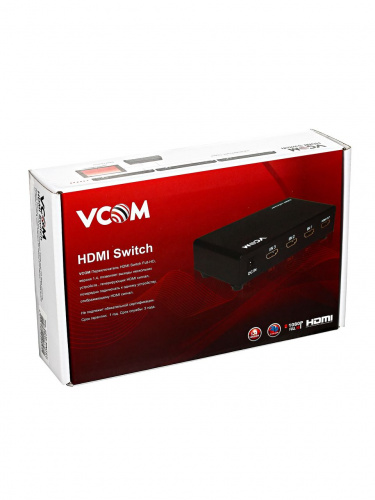 Переключатель HDMI 1.4V  2=>1 VCOM <DD432> (1/20) фото 3
