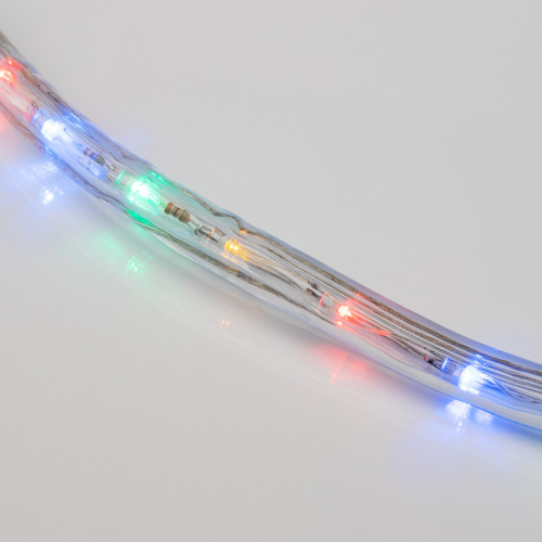 Дюралайт NEON-NIGHT LED, свечение с динамикой (3W) - мульти (RYGB), 36 LED/м, бухта 100м (100/100) фото 4