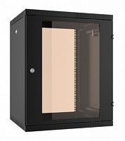 Шкаф коммутационный C3 Solutions WALLBOX (NT084686) настенный 6U 600x520мм пер.дв.стекл направл.под закл.гайки 75кг черный 470мм 16.5кг 340мм IP20 ста
