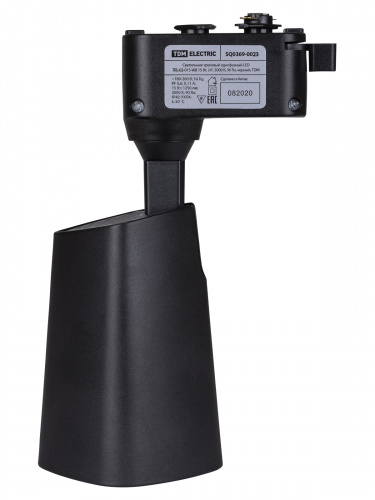 Светильник светодиодный TDM трековый однофазный TRL-02-025-NB 25 Вт, 24°, 4000 К, 90 Ra, черный, (1/40) фото 4