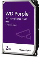 Жесткий диск WD SATA-III 2TB WD23PURZ Surveillance Purple (5400rpm) 256Mb 3.5"