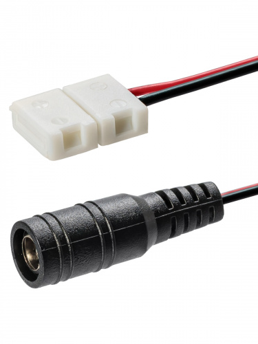 Коннектор для соединения светодиодной ленты шириной 8 мм с разъемом для драйвера, (уп. 2 шт), TDM (1/300) фото 4