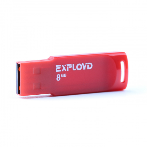 Флеш-накопитель USB  8GB  Exployd  560  красный (EX-8GB-560-Red) фото 2