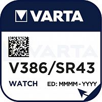 Элемент питания VARTA  V 386  (10/100)