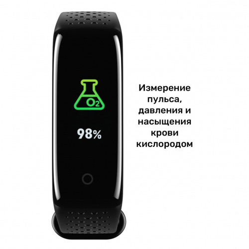 Фитнес браслет LOONA синхронизация Android/iOS мониторинг активности и здоровья сообщения русскоязычное приложение вибрация чёрный (FIT-011black)  (FIT-11black) фото 7