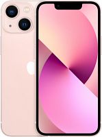 Смартфон Apple A2629 iPhone 13 mini 128Gb 4Gb розовый моноблок 3G 4G 1Sim 5.4" 1080x2340 iOS 16 12Mpix 802.11 a/b/g/n/ac/ax NFC GPS GSM900/1800 GSM190