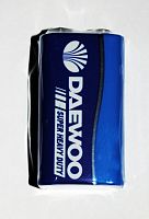 Элемент питания DAEWOO  6F22 (крона) (б/б)   (10/400)