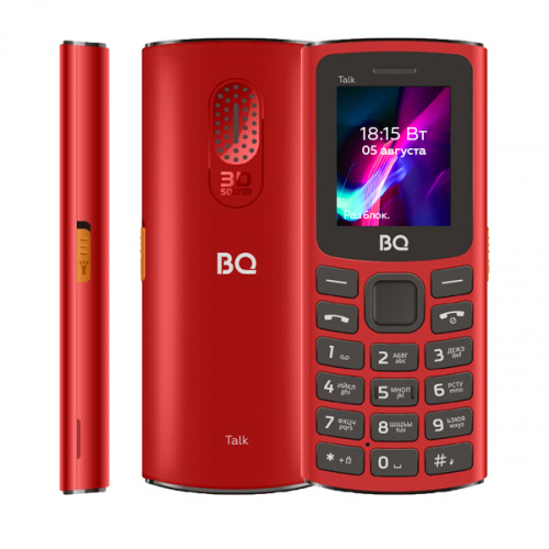 Мобильный телефон BQ 1862 Talk Red (1/40) (86191553)