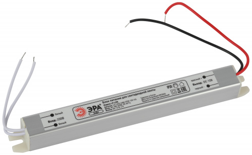 Блок питания ЭРА LP-LED для светодиодной ленты 24W-IP20-12V-US (1/270) (Б0061150)