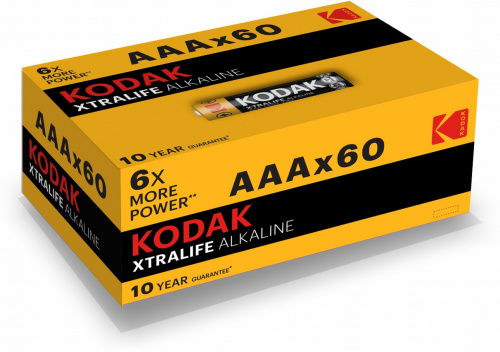 Элемент питания KODAK XTRALIFE  LR03  60BOX   [K3A-60] (60/1200/38400) (Б0029221) фото 2