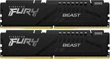 Память DDR5 2x8Gb 5600MHz Kingston KF556C40BBK2-16 Fury Beast RTL Gaming PC5-44800 CL40 DIMM 288-pin 1.25В single rank с радиатором Ret