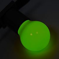 Лампа шар NEON-NIGHT Е27 5 LED Ø45мм - зеленая (1/100) (405-114)
