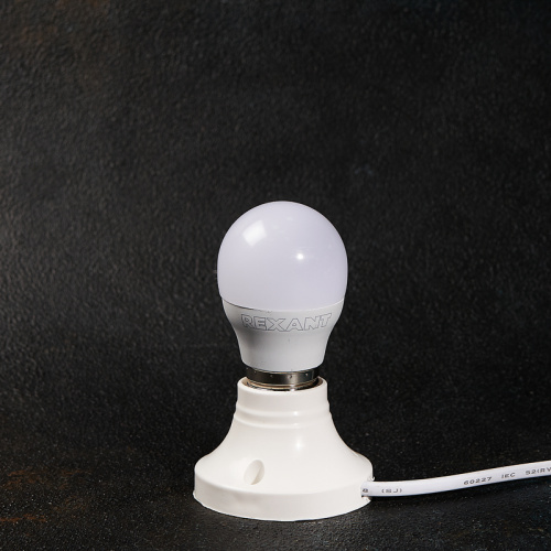 Лампа светодиодная REXANT Шар (GL) 9,5 Вт E27 903 лм 4000 K нейтральный свет (1/10/100) (604-040) фото 6