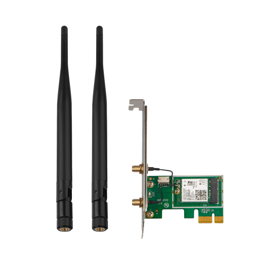 PCI Express адаптер TENDA E30, AX3000, сетевой Wi-Fi 6 адаптер, Bluetooth 5.0 PCIe, 2,4 ГГц до 574 Мбит/с,  5 ГГц до 2402 Мбит/с (1/40) фото 2