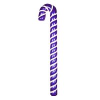 Фигура елочная  NEON-NIGHT "Карамельная палочка" 121 см, цвет фиолетовый/белый (1/2) (502-247)