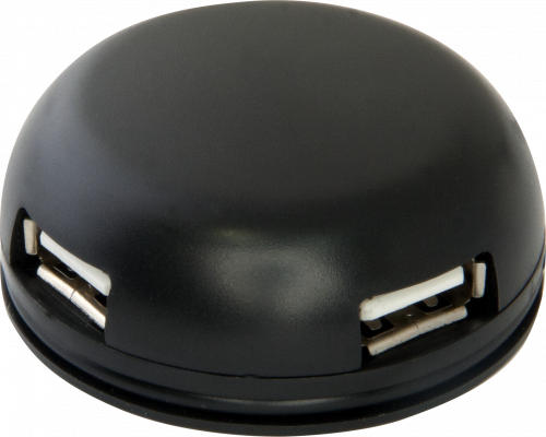Разветвитель DEFENDER QUADRO Light USB2.0, 4 порта  (1/10) (83201) фото 2