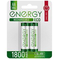 Аккумулятор Energy Eco NIMH-1800-HR6/2B (АА) (2/20/160) (104988)