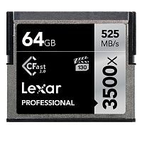 CF  Lexar  64GB  (3500x)