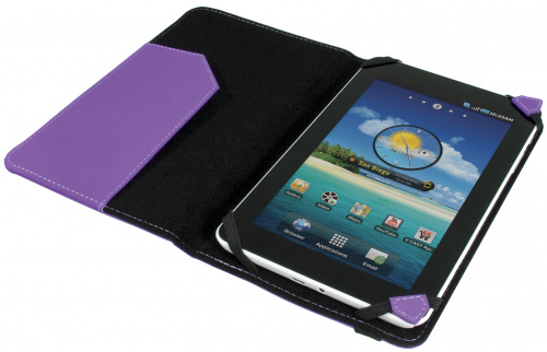 Чехол DEFENDER для планшета Booky (purple) uni 10.1", фиолетовый, кожзам (1/20) (26053) фото 4