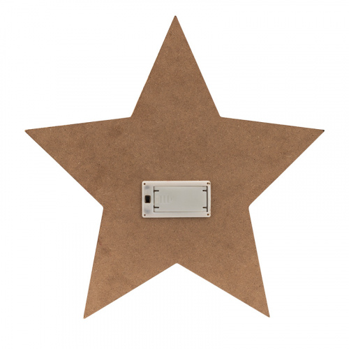 Фигура деревянная NEON-NIGHT с подсветкой "Звезда двойная" 30х4х30 см (1/12) фото 8
